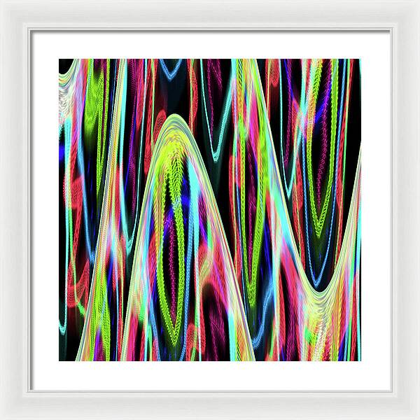 Electron Paths - Framed Print