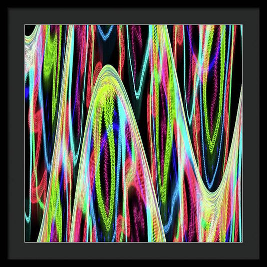 Electron Paths - Framed Print