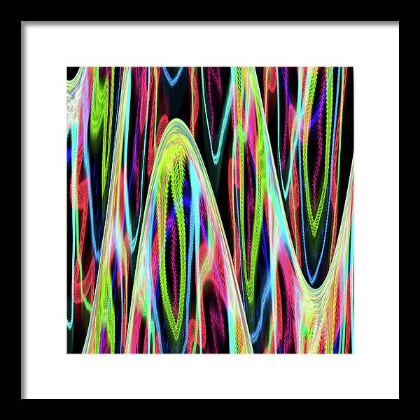 Electron Paths - Framed Print