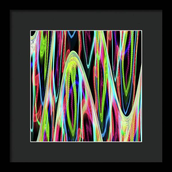 Electron Paths - Framed Print