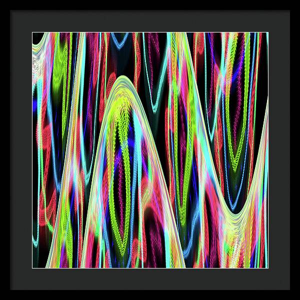 Electron Paths - Framed Print