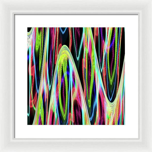 Electron Paths - Framed Print