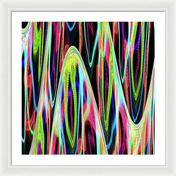 Electron Paths - Framed Print