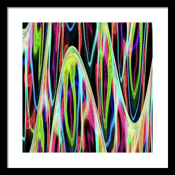 Electron Paths - Framed Print