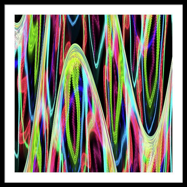 Electron Paths - Framed Print