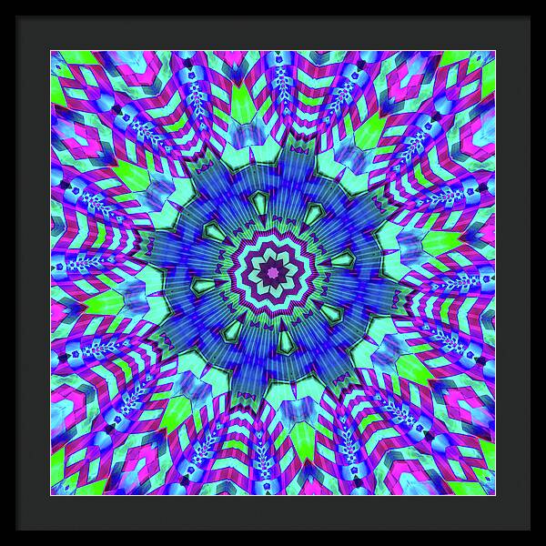 Emerald Lagoon - Framed Print