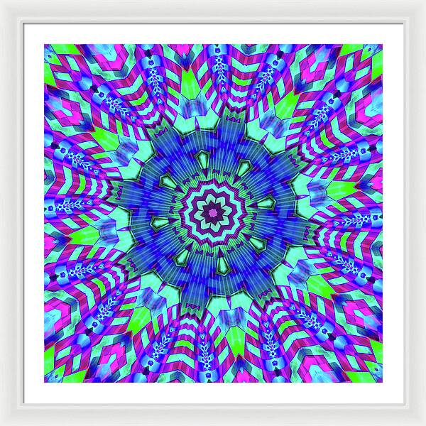 Emerald Lagoon - Framed Print