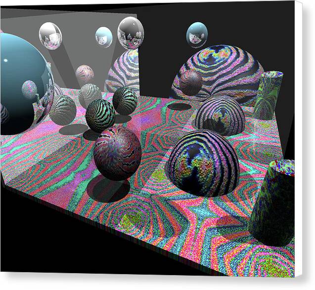 Feeder Flows - Canvas Print