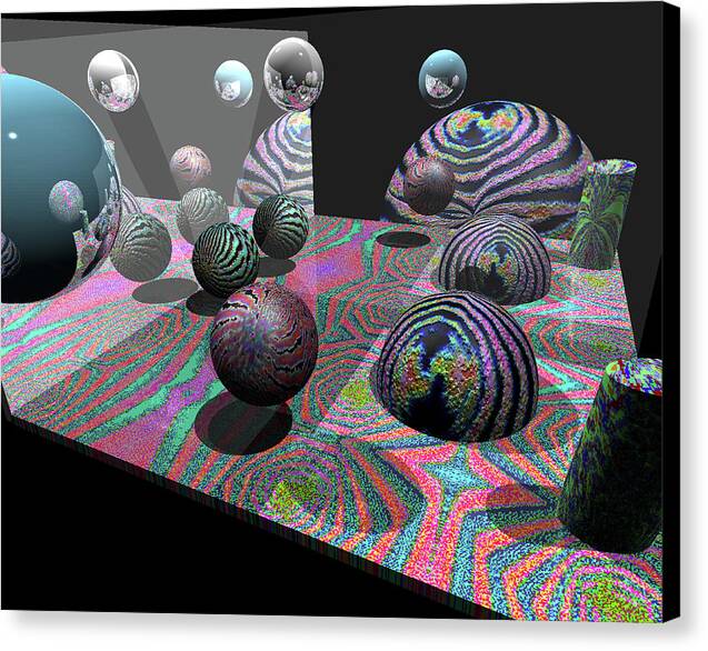 Feeder Flows - Canvas Print