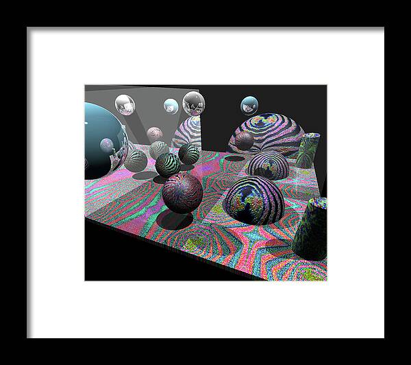 Feeder Flows - Framed Print