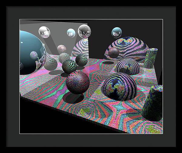 Feeder Flows - Framed Print