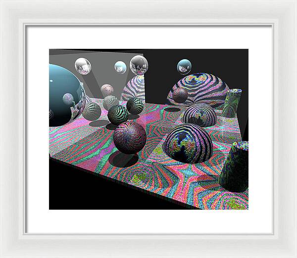 Feeder Flows - Framed Print