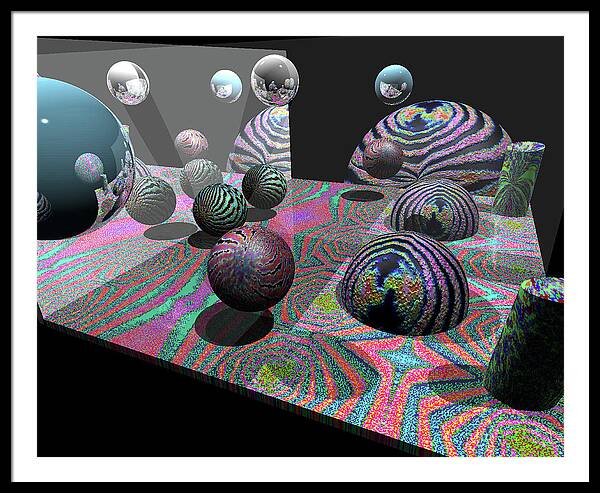 Feeder Flows - Framed Print