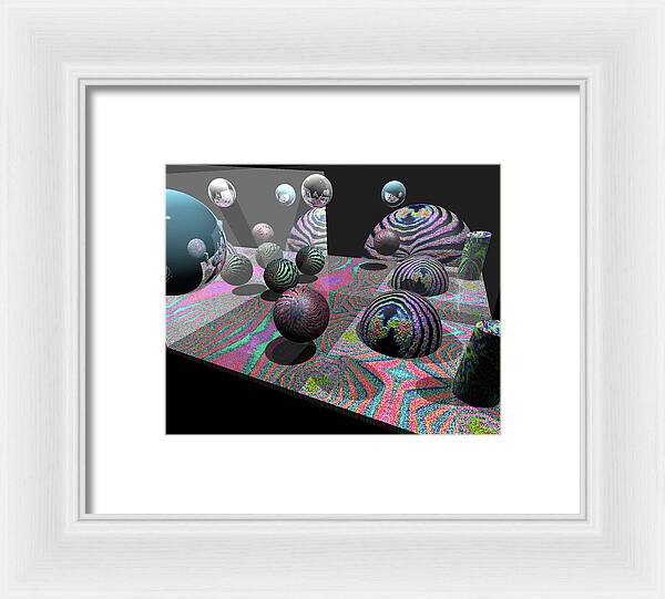 Feeder Flows - Framed Print