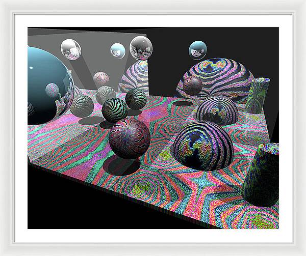 Feeder Flows - Framed Print