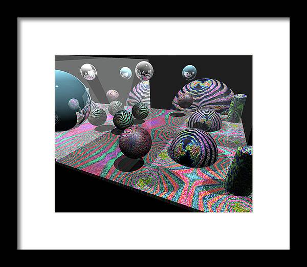 Feeder Flows - Framed Print