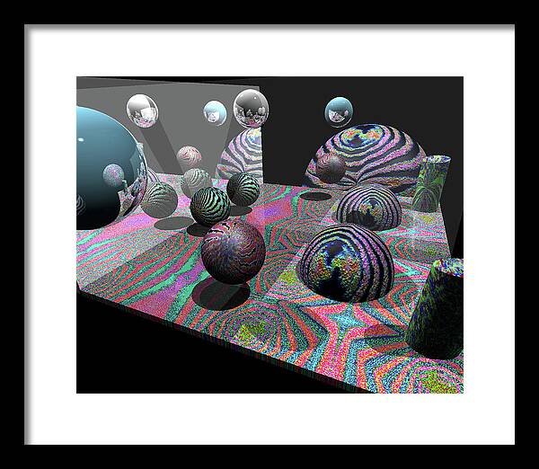 Feeder Flows - Framed Print