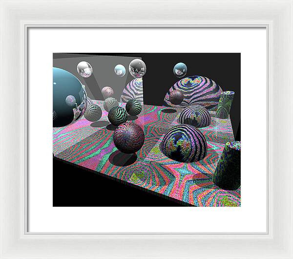Feeder Flows - Framed Print