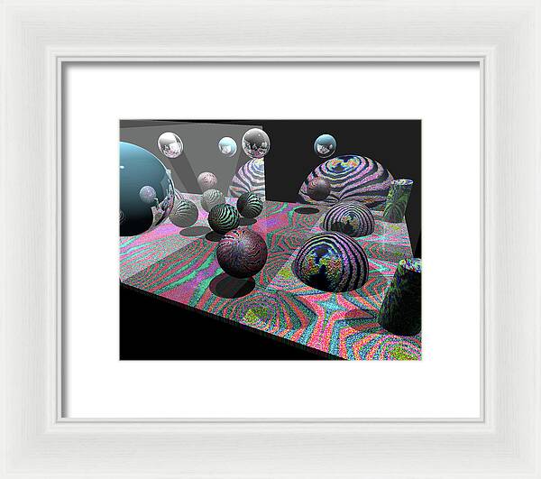 Feeder Flows - Framed Print