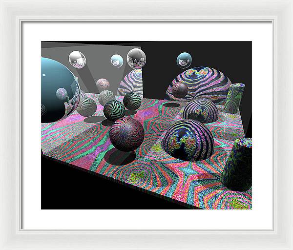 Feeder Flows - Framed Print