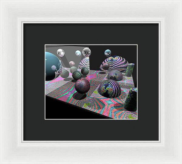 Feeder Flows - Framed Print