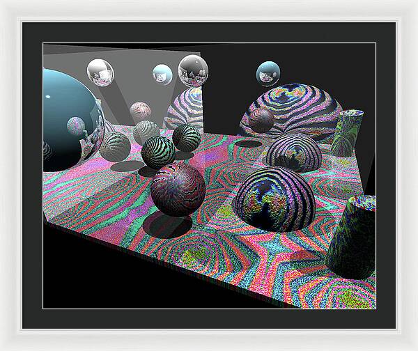 Feeder Flows - Framed Print