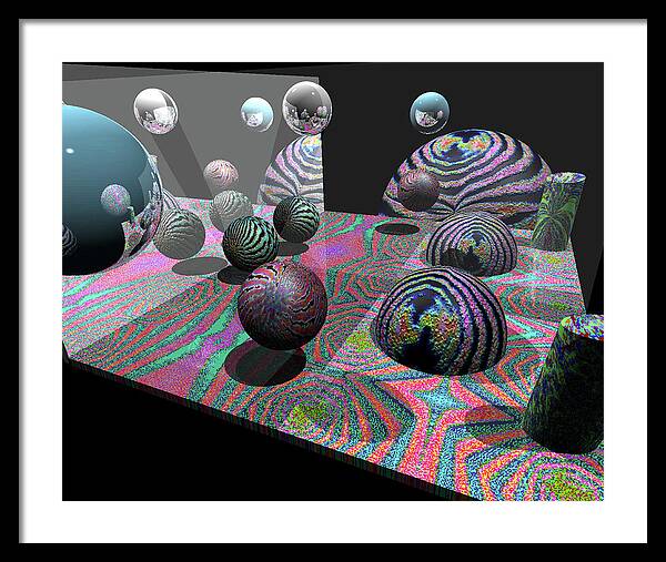 Feeder Flows - Framed Print