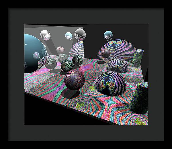 Feeder Flows - Framed Print