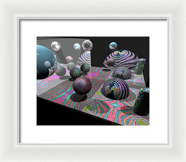Feeder Flows - Framed Print