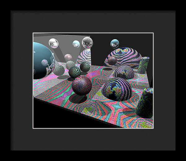 Feeder Flows - Framed Print