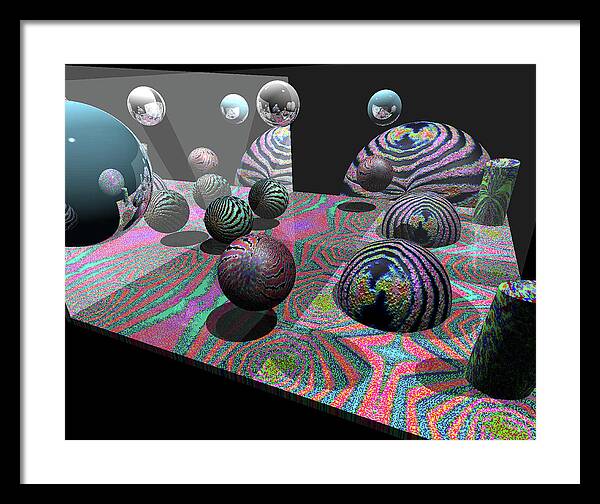 Feeder Flows - Framed Print