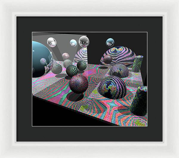 Feeder Flows - Framed Print