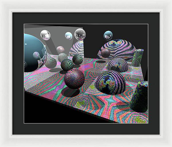 Feeder Flows - Framed Print