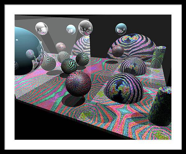 Feeder Flows - Framed Print