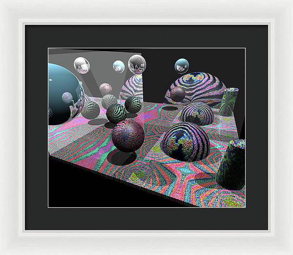 Feeder Flows - Framed Print
