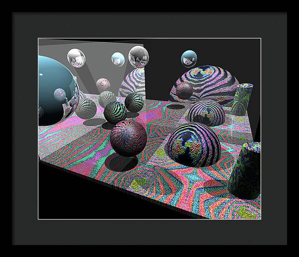 Feeder Flows - Framed Print