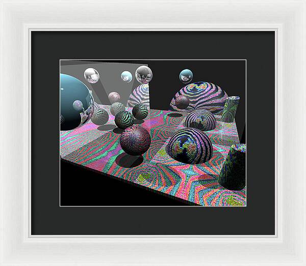 Feeder Flows - Framed Print