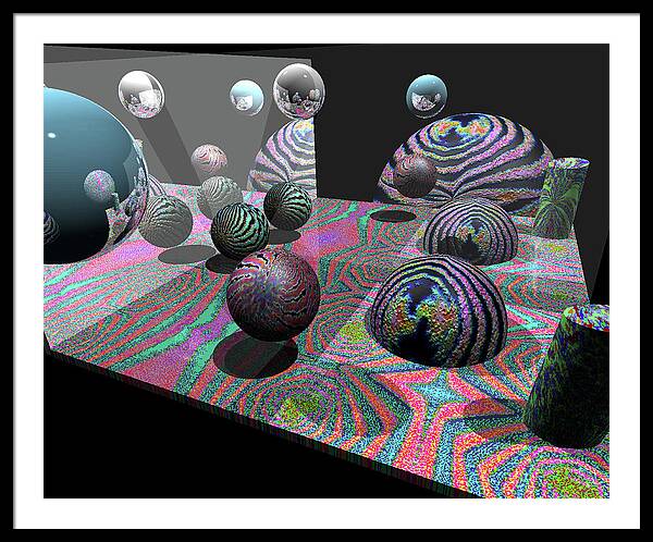 Feeder Flows - Framed Print