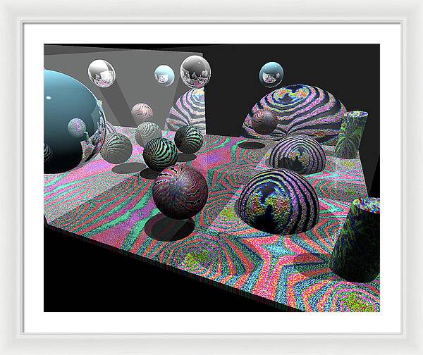 Feeder Flows - Framed Print