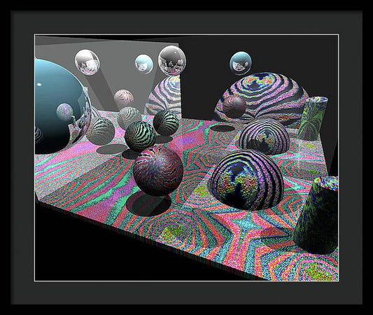 Feeder Flows - Framed Print