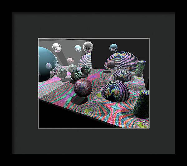 Feeder Flows - Framed Print