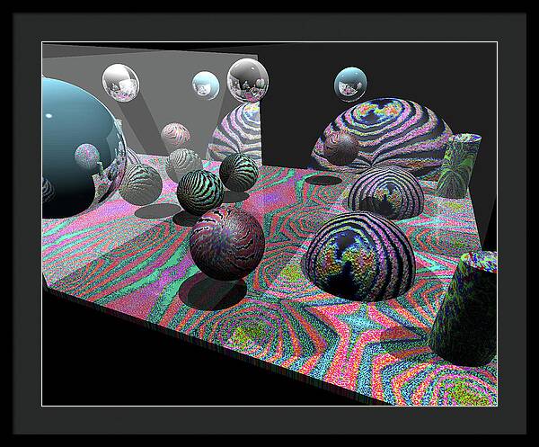 Feeder Flows - Framed Print