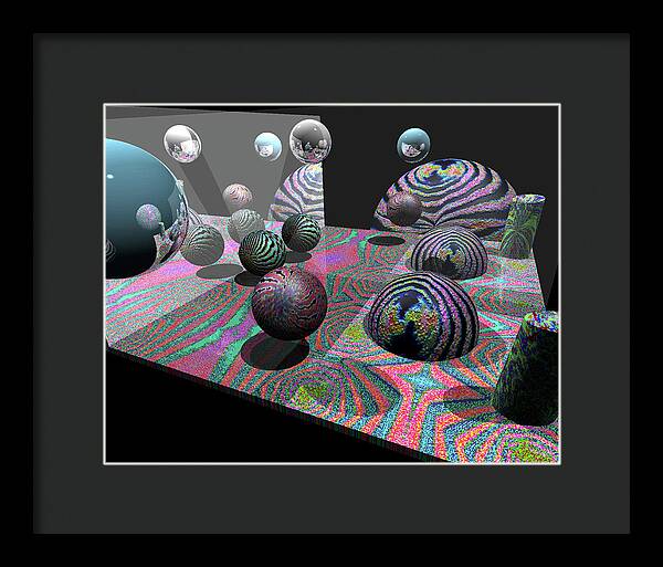 Feeder Flows - Framed Print