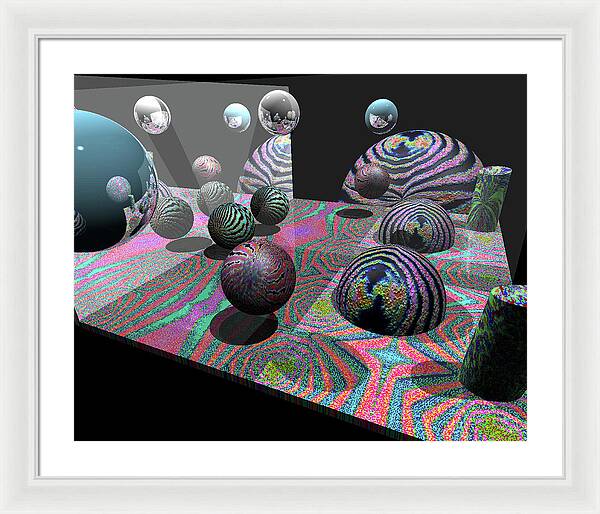 Feeder Flows - Framed Print