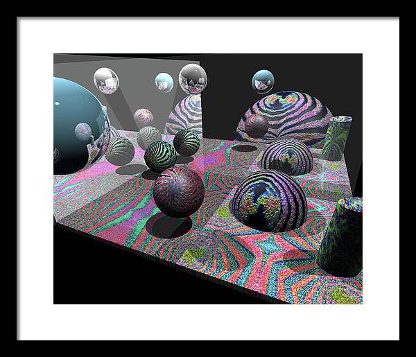 Feeder Flows - Framed Print