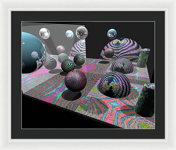 Feeder Flows - Framed Print