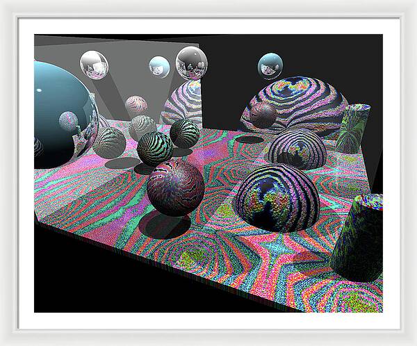 Feeder Flows - Framed Print