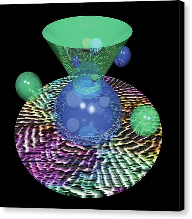 Glub Plane - Canvas Print