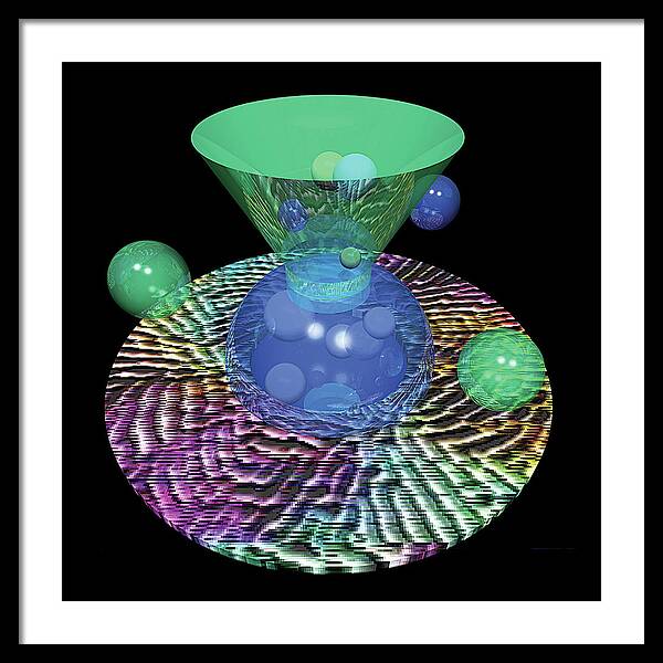 Glub Plane - Framed Print