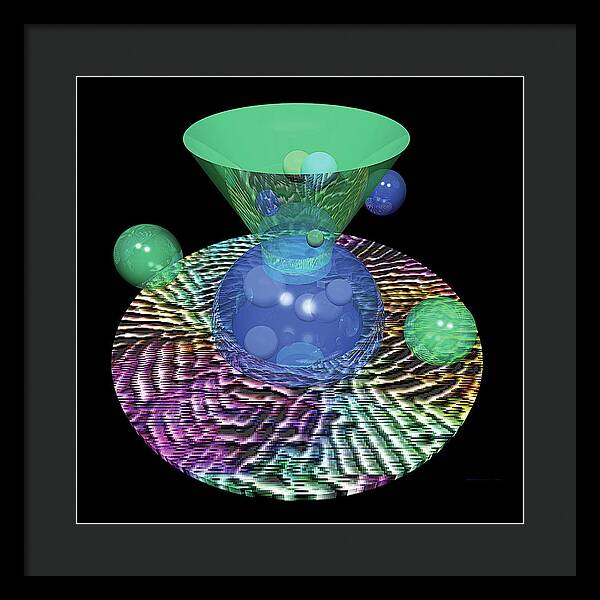 Glub Plane - Framed Print